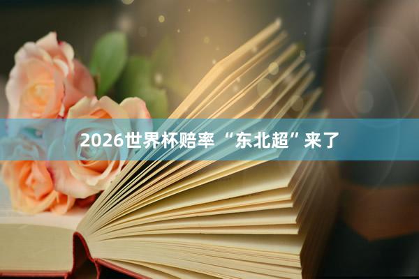 2026世界杯赔率 “东北超”来了